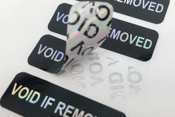 void激光防伪标签,二维码防伪标签,标签定制